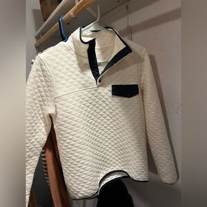 Thread & Supply quilted 1/4 button up. Size S
